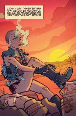 lordhoppington:this tank girl panel is so inspirational, honestly. kinda wanna get