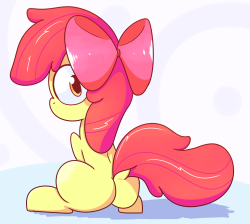 mrdegradation:My bro’s week of Applebloom is making me applebloomy.=3