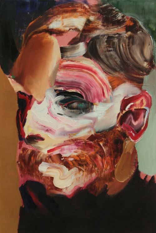 red-lipstick:  Adrian Ghenie (b. 1977, Baia-Mare, Romania) - Self Portrait In 1945, 2014   Paintings: Oil on Canvas