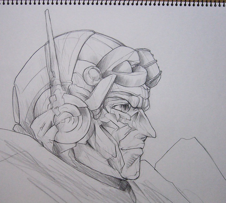 toasttweet:  My Sketchbook (2nd for AOE, just finished) 