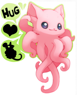 sam-bragg:  Tentacle kitty