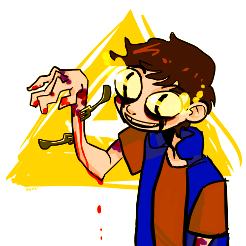 snurrfiedoesart:  “ow lmao” - bipper probably 