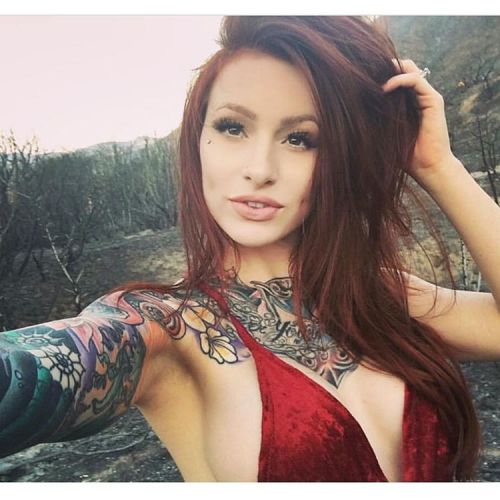 Porn photo tattedbeautues:  Amber Lynn Naughton  
