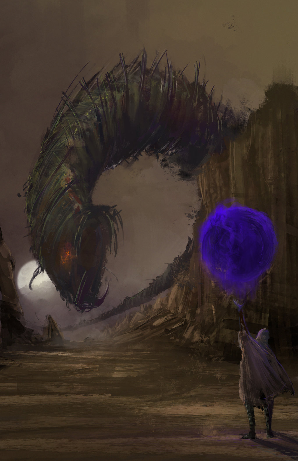 creaturesfromdreams:  Speedpaint #6 by baitak 