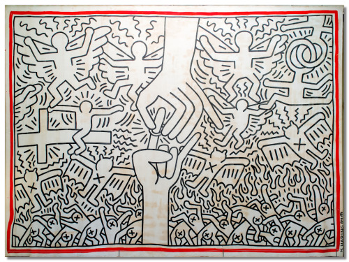 XXX commiepinkofag: Keith Haring, The Marriage photo