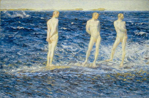 Salt, Wind and Sea, JAG Acke, 1906 Homoerotica