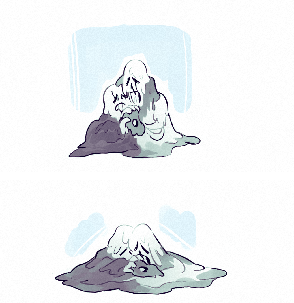 moofrog:  So sushi, a friend, and I cooked up a “happy ending” to the AU. I