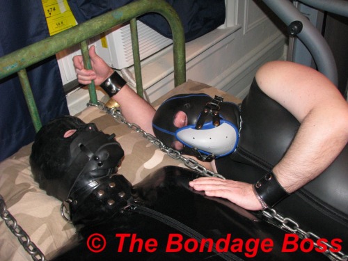 Porn Pics thebondageboss:  The Canadian bondage pig