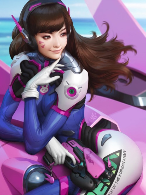 geekgames101:    Overwatch by Artgerm (Stanley Lau)        