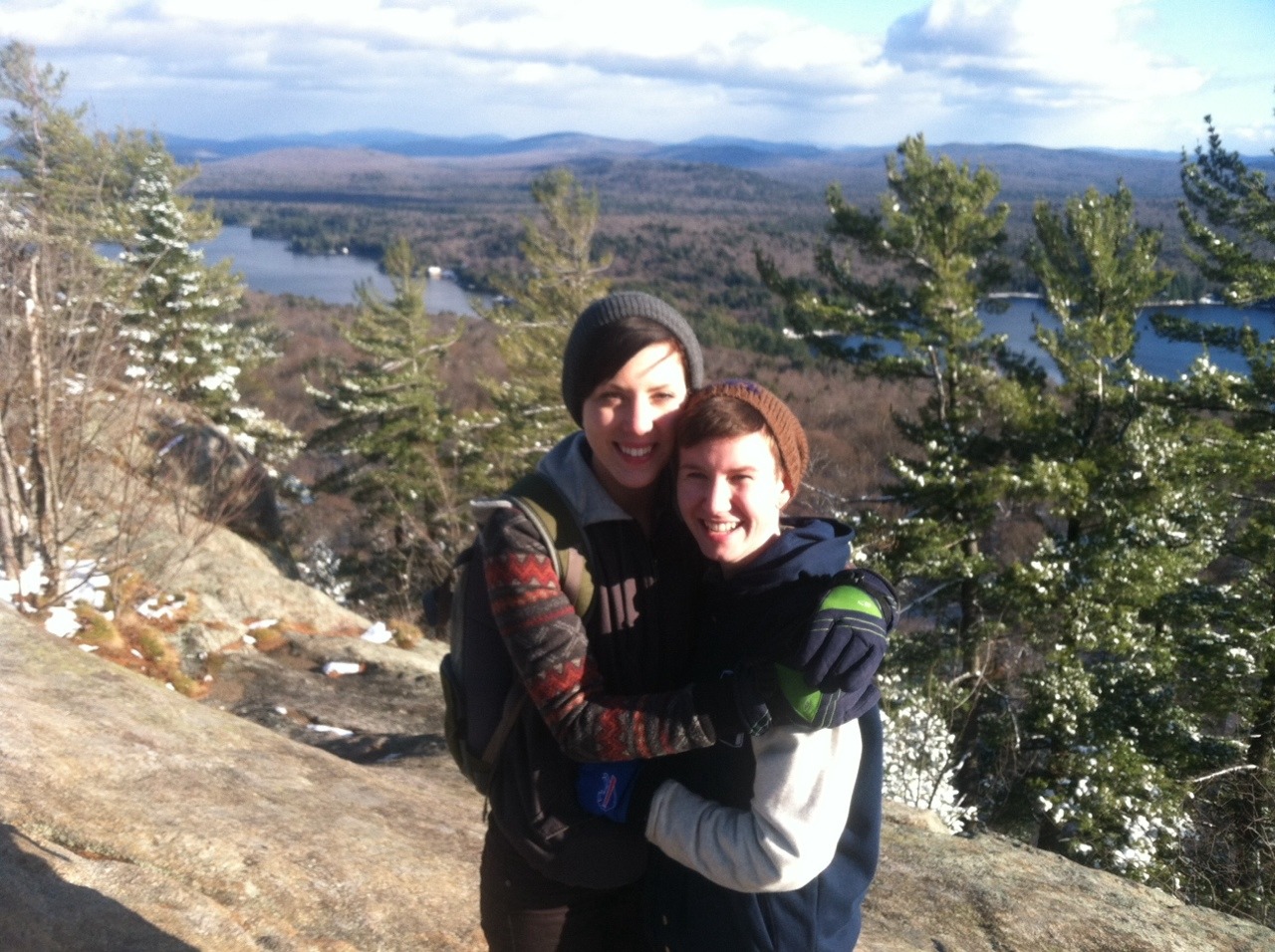 vegan-farts:  a-moviescript-ending:  Hiked to the top of a mountain to propose. She