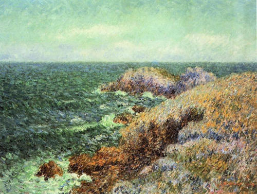 The Rocks of Saint Lunaire, 1904, Gustave LoiseauMedium: oil,canvaswww.wikiart.org/en/gustav