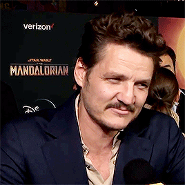 Pedro Pascal + Raising An Eyebrow