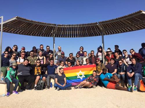 All pictured are queer American Jews between ages 20-27 on Taglit Birthright, Masada, Israel, 2015