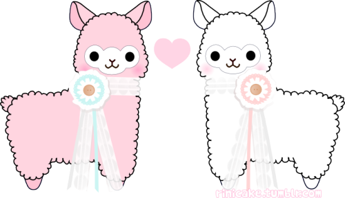 rinicake:transparent alpacas for yo dash
