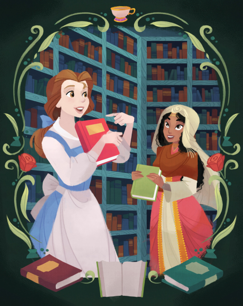 whencartoonsruletheworld:Disney Ultimate Princess Celebration Story Collection - 2/5 Ariel illustra