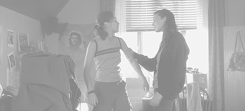 I was drizzle and she was a hurricane.