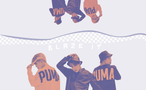 Porn photo parkjimxns:  bts x puma // blaze itÂ  