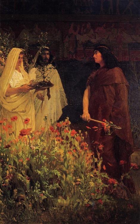 Tarquinius Superbus by Lawrence Alma Tadema, Oil painting reproductions for sale - ht