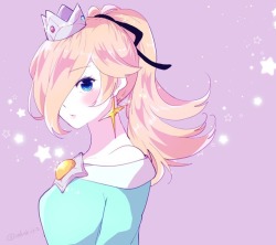 nintendocafe: Princess Rosalina Art by いりお