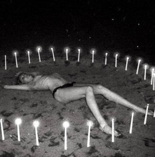 Ritual on a beach