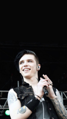 andybiersacklayouts:  ·˚*୨୧ andy biersack lock screens ୨୧*˚· like/reblog if you save/use please