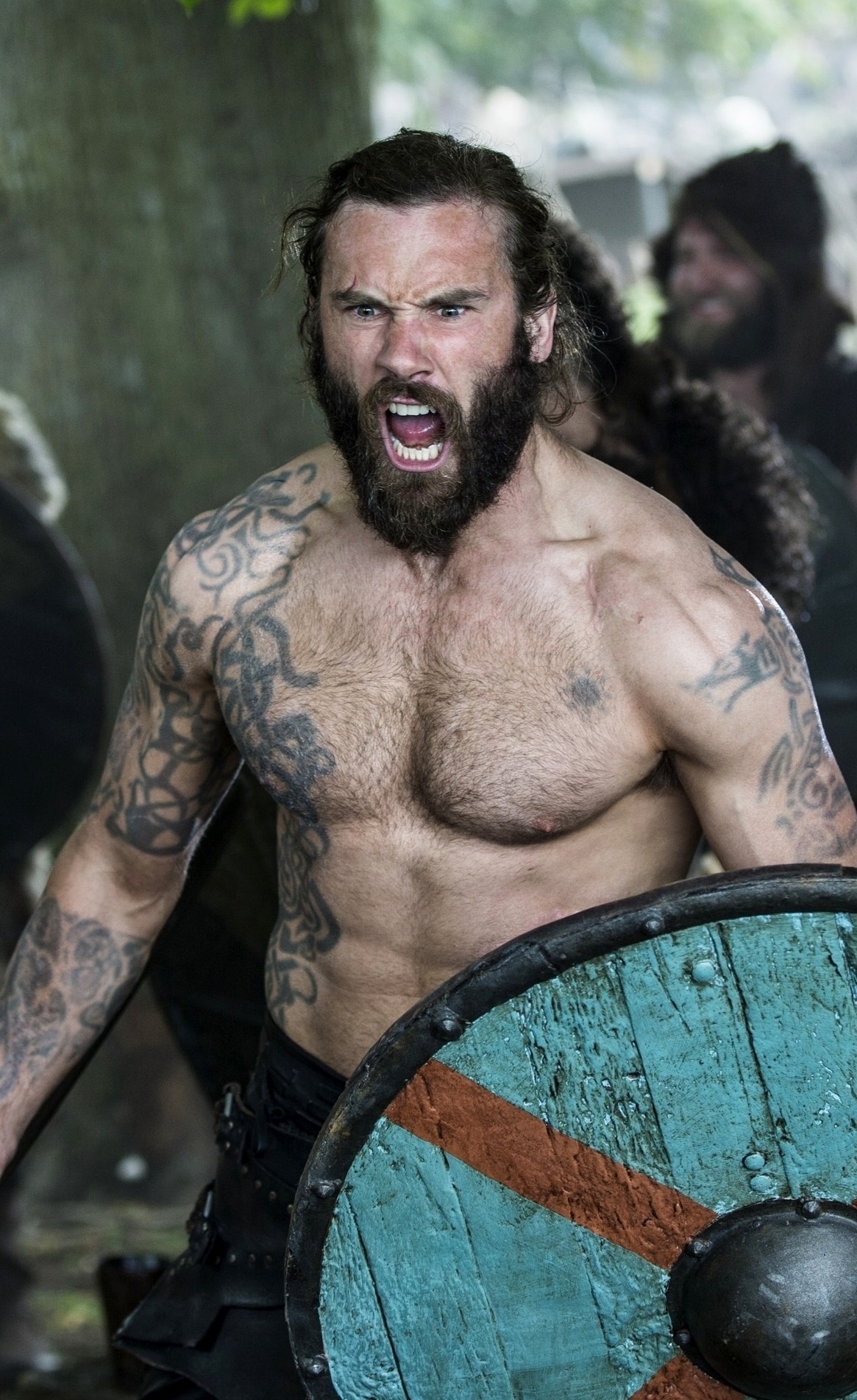 Weights Whiskey And Tattoos Retroturtle1 Clive Standen As Rollo In Vikings