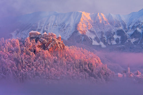 traveltoslovenia: BLED CASTLE, Slovenia - First mentioned in 1011, Slovenia’s oldest castle st