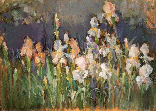 “Irises”Henryk Szczygliński (1881 - 1944)oil on canvas, private collectionPolswissart