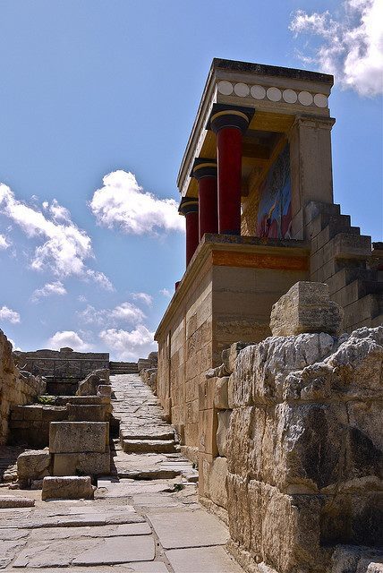 elladaa:   Ruins of Knossos Palace, Heraklion  by Riccardo Campaci on Flickr  