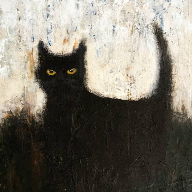 Porn Pics happyheidi:Black cats in paintings 🐈‍⬛