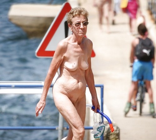 grannycity: Granny City… Love her soft belly