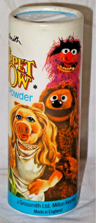 In 1977, English company J. Grossmith Ltd., produced a line of Muppet bathing products, including: S