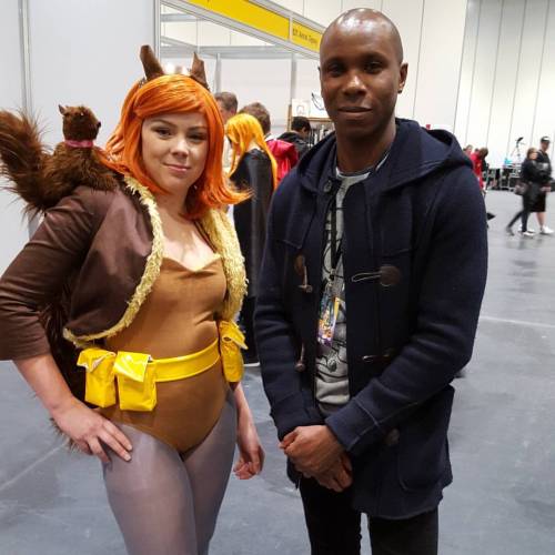 Who Can Defeat The Unbeatable Squirrel Girl? Not Even @richkidd266 It Seems..#squirrelgirl #cosplay #lscc