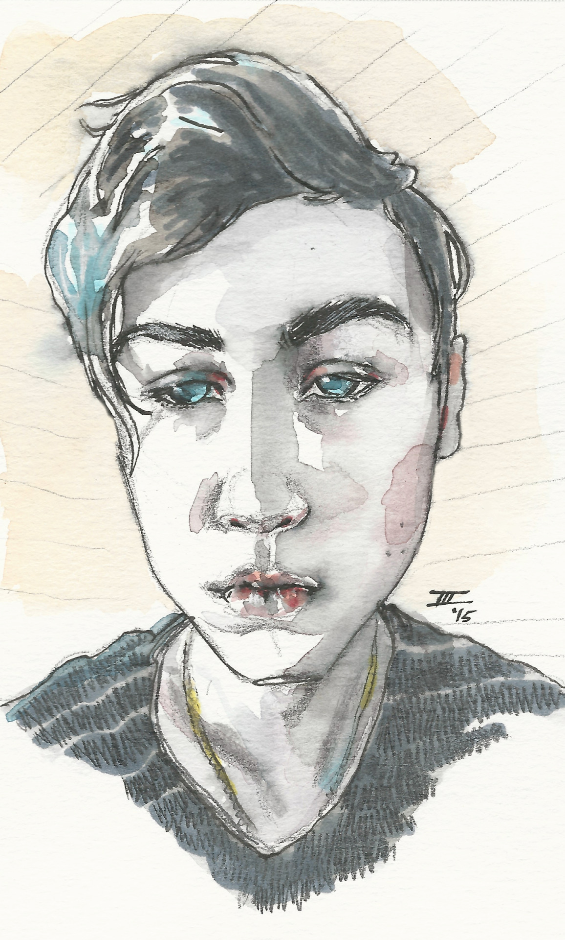 eatsleepdraw:  linesdotsanddimples:  Here’s some new stuff:) Getting more into
