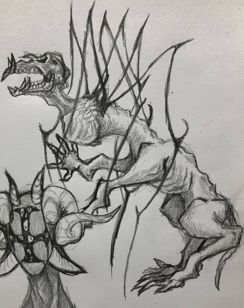 Best Non Humanoid Demon I Ever Drew. I Still Love Him So Much.