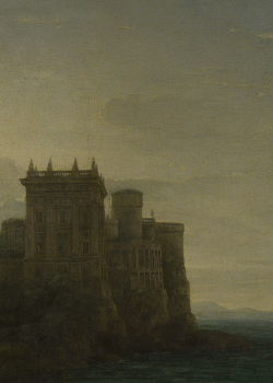sforzinda:  The Enchanted Castle (detail), Claude, 1664 