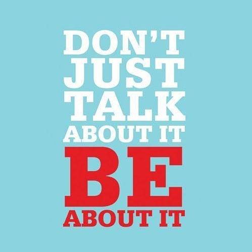 We all talk about where and what we want to be. Bit how many of us actually live the life?.I see so 