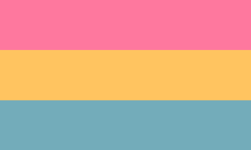 dailypepe: Pansexual pride flag but color picked from Pepe’s little vaudeville outfit