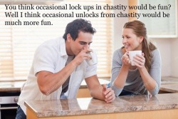 Chastity Fun And humour