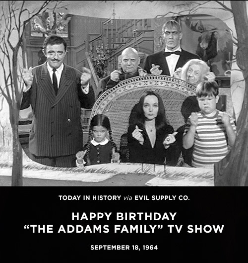 Happy birthday, “The Addams Family” TV show.