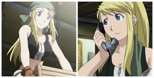 firequeensrules:We often overlook Winry’s depth and importance as a character …Winry th