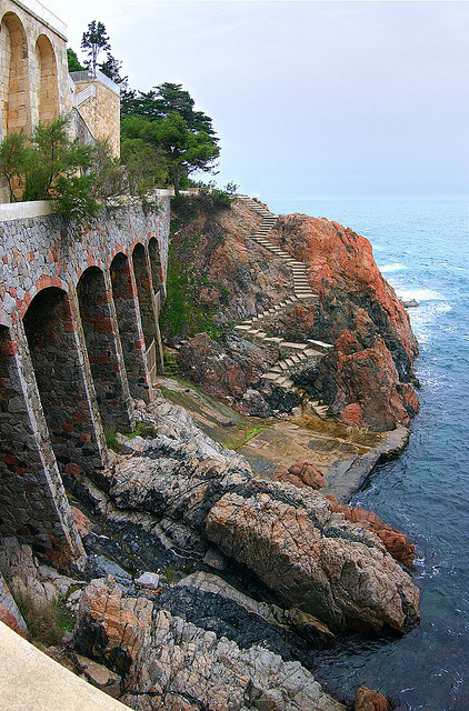 Platja d'Aro on Costa Brava, Spain (by Greg Gladman).