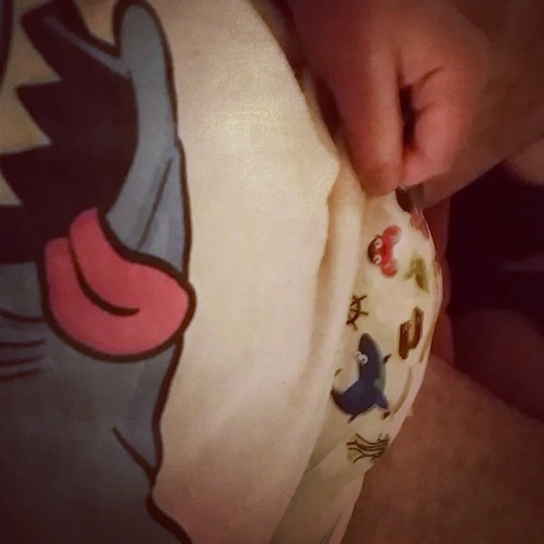 shark-n-princess:  Home and freshly diapered, getting ready for sleepys :)  #diaperguy #diaperboy #diaper #diapers #wetdiaper #piss #pee #adultbaby #adultdiaper #ab #abdl #diaperlover #diaperchange #incontinent #bedwetter #bedwetting #incontinence #dry247