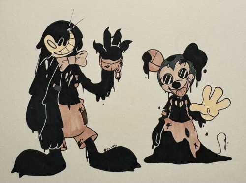 Somewhat Official Designs For Each Of My Mickey And Oswald Aus Along With Minor Lore. For Those That