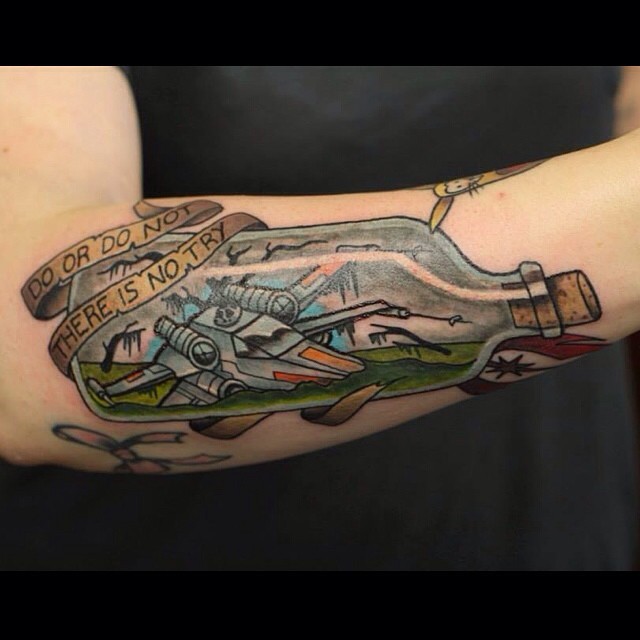 Awesome xwing tattoo by 7inktattoos  Tattoos Tattoo designs Sweet  tattoos