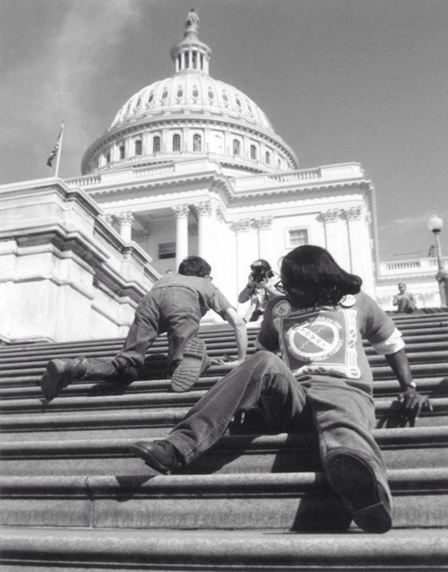 littleredspaces: theperksofbeingdisabled:  Vintage on disability rights.  Don’t