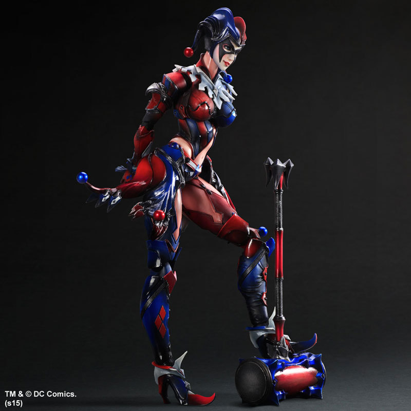 frikipobreyantojado:  Figuras Play Arts de Harley Quinn y el Joker diseñadas por