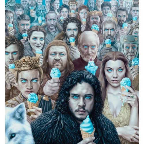 Alex Gross, ‘Game of Thrones’, 2019 Found here & here.