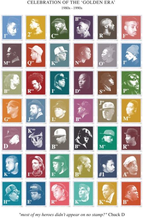 therareelement:  Most of my heros dont appear on no stamp - Chuck D