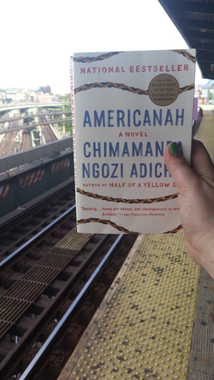 Off to book club to discuss Americanah! More thoughts coming soon, after I process through them with